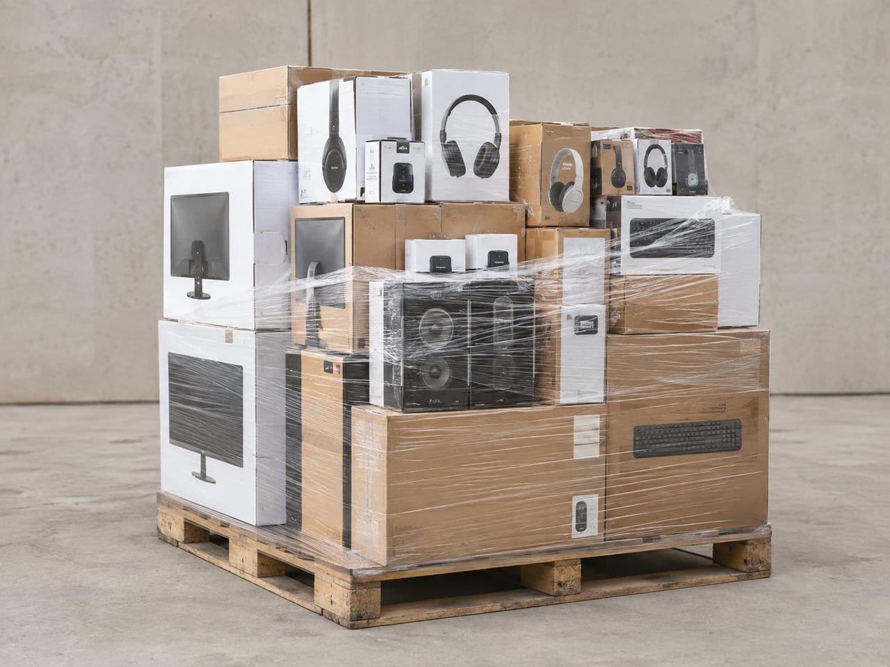 Electronics pallets