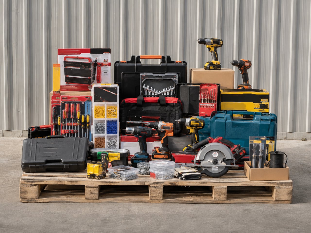 Home Improvement Tools Pallet — load photo
